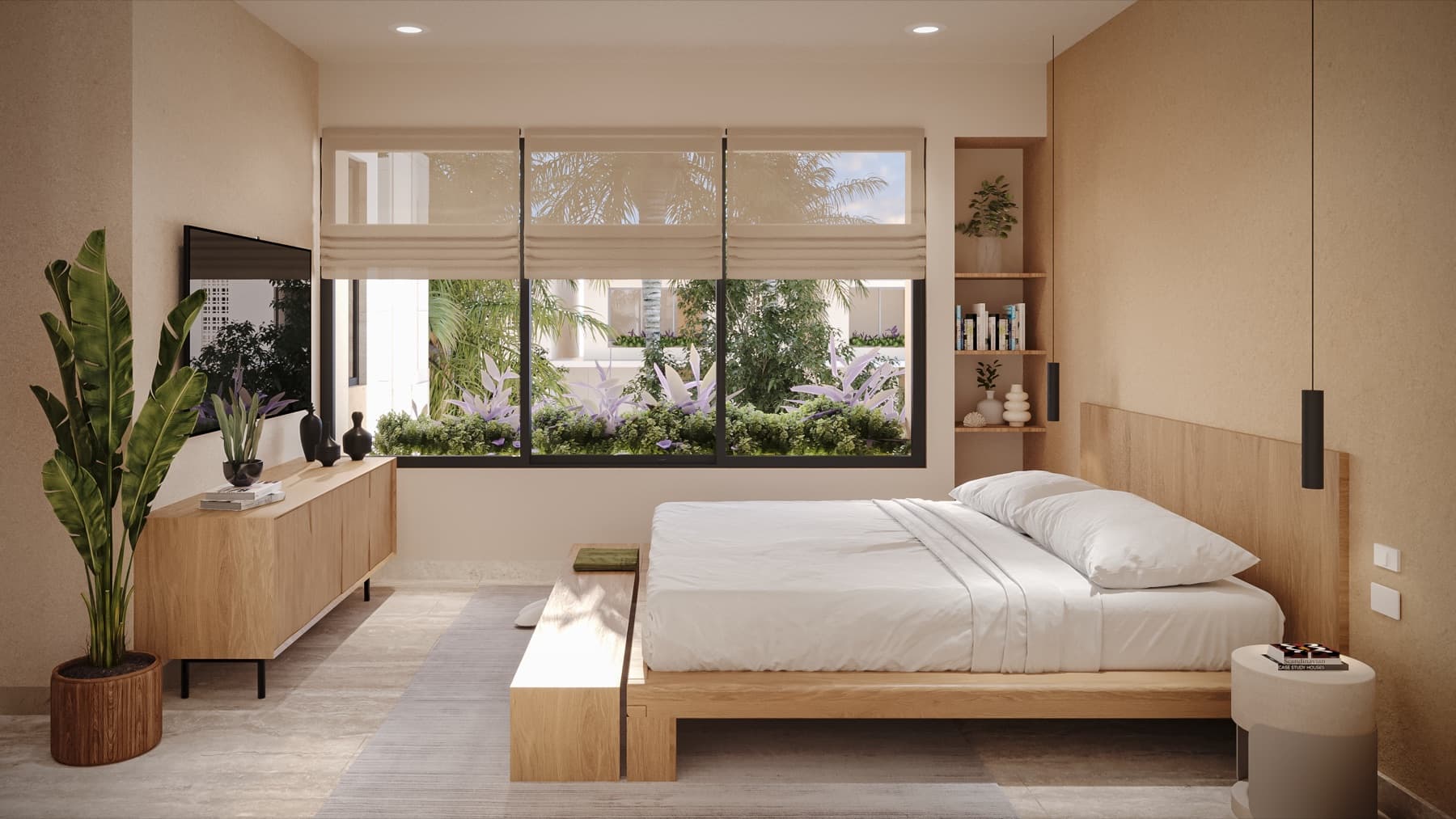 Bedroom in a Nubba residence